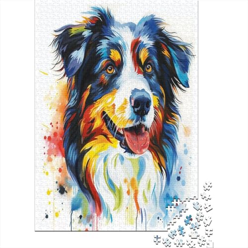 SchafeHUND Puzzlespiel 1000 Teile Puzzle Für Erwachsene Und Kinder Ab 14 Jahren, Puzzle-Motiv Erwachsenen Puzzlespiel Puzzel 1000pcs (75x50cm) von ENYISIYULO