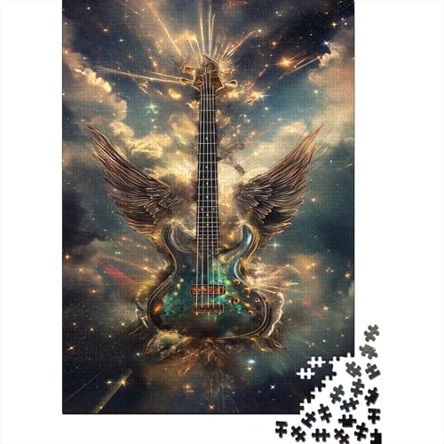 Gitarre Puzzle 1000 Teile Puzzle Für Erwachsene Und Kinder Ab 14 Jahren Puzzel 1000pcs (75x50cm) von EOADVBZGR