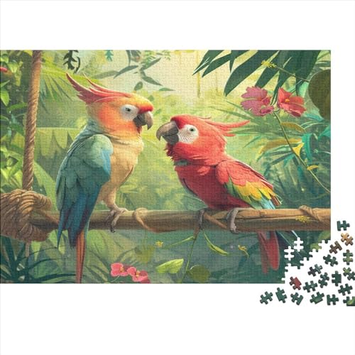 Papagei Puzzle 1000 Teile Für Erwachsene Und Kinder Ab 14 Jahren Für Stressabbauer Puzzel 1000pcs (75x50cm) von EOADVBZGR