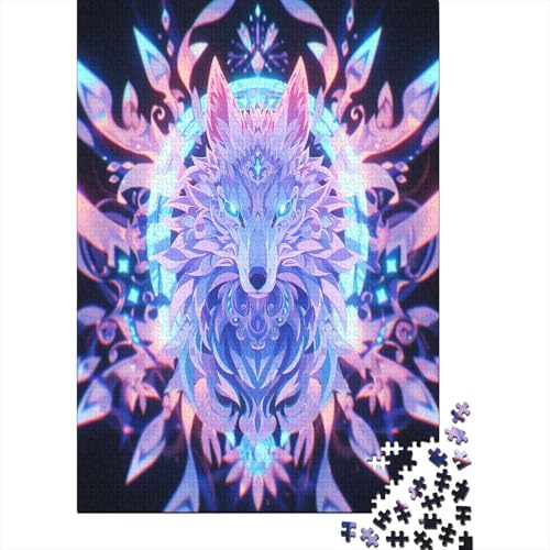 Wolf 1000 Teile Puzzle, Puzzles Für Erwachsene, 1000 Teile Puzzlespiel Für Jugendliche & Erwachsene Puzzlespiel Puzzel 1000pcs (75x50cm) von EOADVBZGR