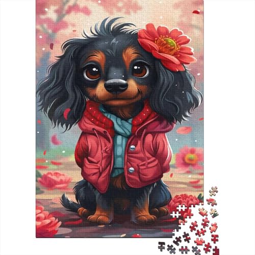 Xishi Hund Puzzle 1000 Teile - Puzzle Für Erwachsene, Puzzle, Puzzlespiel Erwachsenen Puzzlespiel Puzzel 1000pcs (75x50cm) von EOADVBZGR