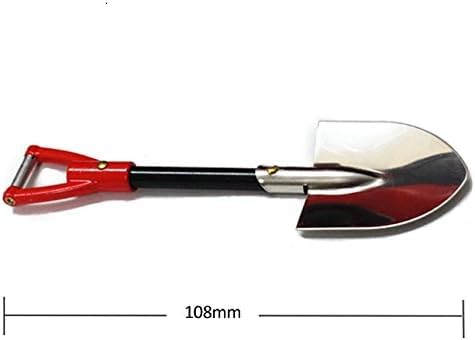 EONANT 1/10 RC Metallschaufel Dekoratives Zubehör Analoge Dekoration SCX10 TRX4 D90 Raupenfahrzeug Kompatibel ﻿ (Stil 2) von EONANT