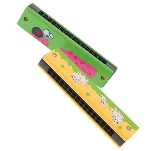 EPIGEIST 2 Stück Holz Mundharmonika für Diatonisch Sicher und Kompakt für Anfänger Musikalischen Früherziehung und Spielerischen der Musikalität EPIGEIST 2 Stück Holz Mundharmonika für Diatonisch Sicher und Kompakt für Anfänger Musikalischen Früherziehung und Spielerischen der Musikalität von EPIGEIST