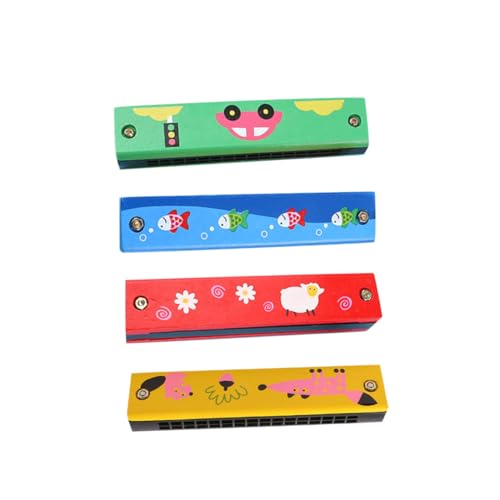 EPIGEIST 4 Stück Teiliges Holzmundharmonika Doppelreihe Bunt Pädagogisches Musikinstrument für Fördert Sinnesentwicklung und Eltern Junge Mädchen Kommunikation EPIGEIST 4 Stück Teiliges Holzmundharmonika Doppelreihe Bunt Pädagogisches Musikinstrument für Fördert Sinnesentwicklung und Eltern Junge Mädchen Kommunikation von EPIGEIST