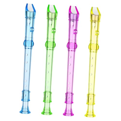 EPIGEIST 4 Stück Teiliges Mini Klarinette aus Transparentem Kinderfreundliche Blockflöte Musikspielzeug für Anfänger Fördert Handkoordination und Präzise Töne Zufällige EPIGEIST 4 Stück Teiliges Mini Klarinette aus Transparentem Kinderfreundliche Blockflöte Musikspielzeug für Anfänger Fördert Handkoordination und Präzise Töne Zufällige von EPIGEIST