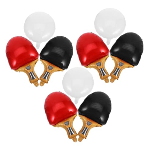 EPIGEIST 9 Stück Teiliges Tischtennis Ballon mit Realistischem Sportdesign Wiederverwendbare Folienballons für Tischtennis Mottopartys Indoor und Outdoor Dekorationen für Geburtstage und EPIGEIST 9 Stück Teiliges Tischtennis Ballon mit Realistischem Sportdesign Wiederverwendbare Folienballons für Tischtennis Mottopartys Indoor und Outdoor Dekorationen für Geburtstage und von EPIGEIST