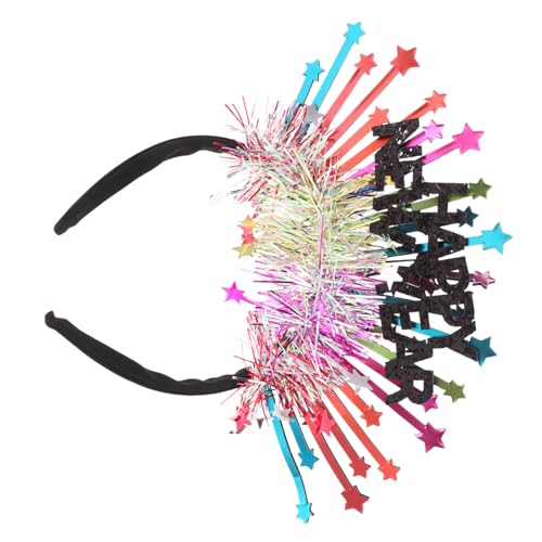 EPIGEIST Frühlingszwiebel-haarband Für Das Neue Jahr Neujahrszubehör Neujahrs-haarband Kostüm Stirnband Jahr Stirnband Jahr Kopfbedeckung Silvester Stirnband Frühlingszwiebelstreifen von EPIGEIST