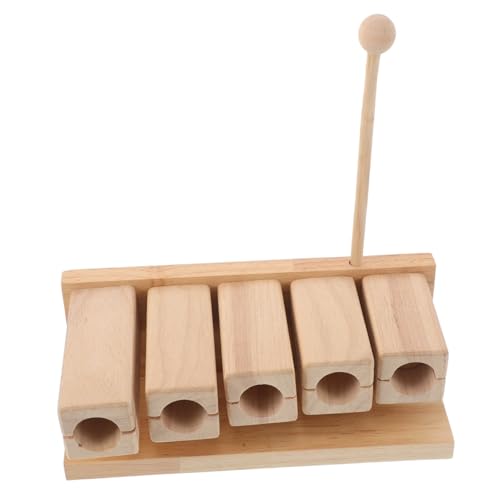 EPIGEIST Holz Schlaginstrument Pentatonisch Musikalisches Rhythmusblock mit Schlägel Pädagogisch Frühes Lernen Orff Instrument für Musikspielzeug EPIGEIST Holz Schlaginstrument Pentatonisch Musikalisches Rhythmusblock mit Schlägel Pädagogisch Frühes Lernen Orff Instrument für Musikspielzeug von EPIGEIST