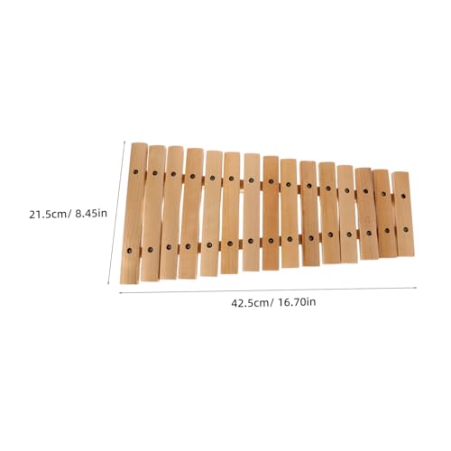 EPIGEIST Holz xylophon mit Schlägeln Orff Percussion Instrument Lernspielzeug für Musikalische Entwicklung und Sensorisches Lernen für Schule und Zuhause EPIGEIST Holz xylophon mit Schlägeln Orff Percussion Instrument Lernspielzeug für Musikalische Entwicklung und Sensorisches Lernen für Schule und Zuhause von EPIGEIST