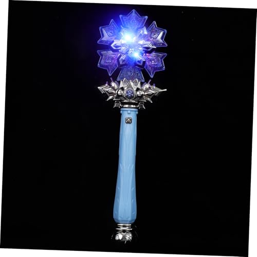 EPIGEIST Leuchtender Zauberstab mit Schneeflockenmotiv und Musik Blauer Spray Zauberstab für Mädchen Robustes Kunststoff für Halloween Party und Verkleidung Schraubendreher Batterien EPIGEIST Leuchtender Zauberstab mit Schneeflockenmotiv und Musik Blauer Spray Zauberstab für Mädchen Robustes Kunststoff für Halloween Party und Verkleidung Schraubendreher Batterien von EPIGEIST