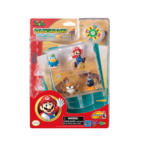 EPOCH Games Super Mario™ 7393 Balancing Game Plus Desert Stage - Party Spiel Geschicklichkeitsspiel von Sylvanian Families