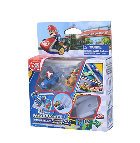 EPOCH Games Mario Kart 7417 Racing Deluxe Expansion Pack Bowser & Toad - Rennautos für Rennspiel von EPOCH Games