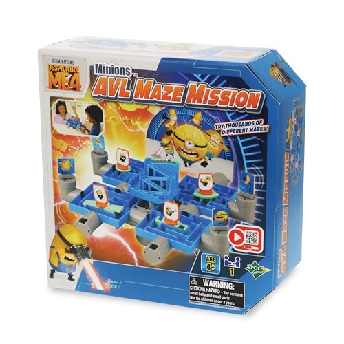 EPOCH Games - 7521 Minions AVL Maze Mission - Party Game Geschicklichkeitsspiel von EPOCH Games