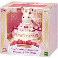 Sylvanian Families 5847 - 40. Jubiläum: Freya im Erdbeer-Geburtstagskleid, Spielfigur Sylvanian Families 5847 - 40. Jubiläum: Freya im Erdbeer-Geburtstagskleid, Spielfigur von EPOCH Traumwiesen