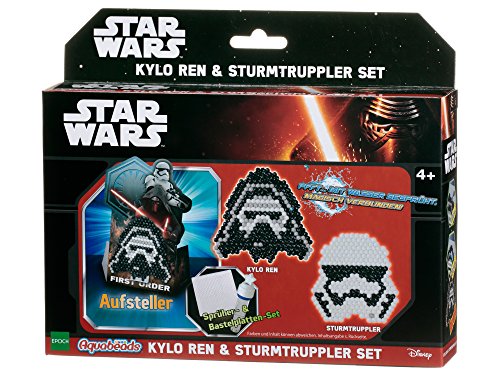 Aquabeads 30159 Star Wars Kylo Ren und Sturmtruppler Set Basteln mit Perlen von EPOCH