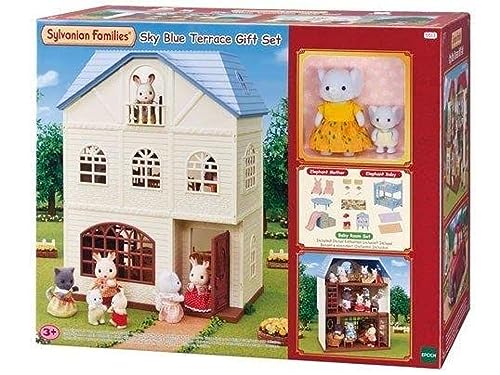 EPOCH Sylvanian Families Himmelblaue Terrasse Geschenkset von EPOCH