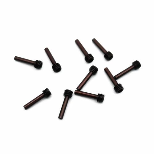 10 Stück S2 Hartstahl M3 x 2 x 10 x 1,5 Antriebswellen-Schraubstifte für RC-Auto-Upgrade-Teile 10 Stück S2 Hartstahl M3 x 2 x 10 x 1,5 Antriebswellen-Schraubstifte für RC-Auto-Upgrade-Teile von EPTNNASO