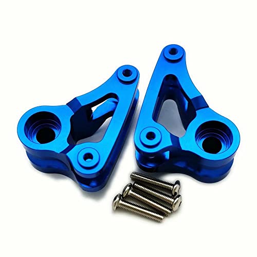 2 Stück Aluminium Hintere Wipparm Progressiv-2 (90-T) blau für Traxxas Revo E-Revo 2.0 vxl Summit Slayer Pro4X4 5358 von EPTNNASO