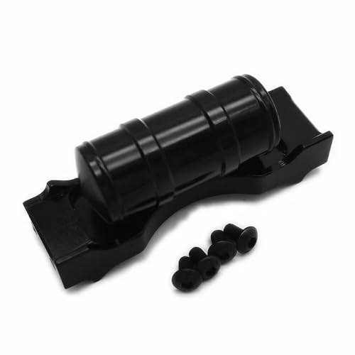 Aluminium Chassis Middle Link Mount Schwarz für Tamiya 1/14 Truck Scania R620 Q9 Q14 von EPTNNASO