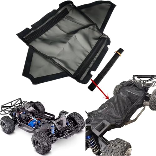 Dirt Guard Chassis Cover Dustproof Resist Rock Leaves Mud Snow for Traxxas 1/8 Maxx Slash von EPTNNASO