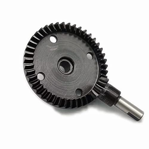 EPTNNASO Harter Chromstahl Spiral Diff Main Gear 43T und Input Main Gear 10T für Arrma Kraton Mojave Outcast Talion Notorious 6S AR310497 AR310498 von EPTNNASO