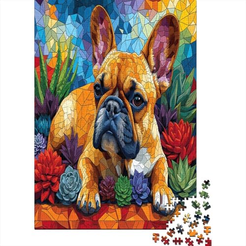 Deutscher Schäferhund Hund Puzzle 1000 Teile,Puzzle Für Erwachsene, Impossible Puzzle, Für Die Ganze Familie,Puzzle Farbenfrohes,Puzzle-Geschenk,RaumdekoRatteion Puzzel 1000pcs (75x50cm) von EQKDBFVHS