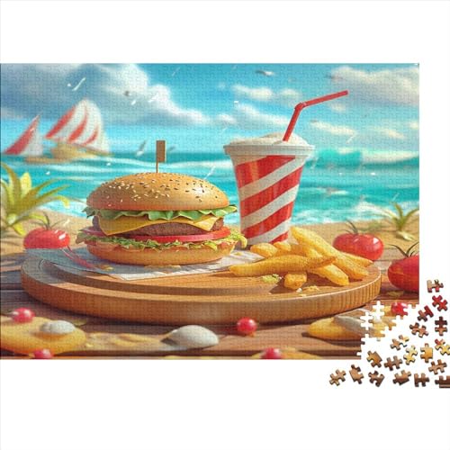 Hamburger Puzzle 1000 Teile, Erwachsene, Klassische Puzzle, Impossible Puzzle,GesKükenlichkeitsspiel Für Die Ganze Familie Erwachsenenpuzzle Ab 14 Jahren Puzzel 1000pcs (75x50cm) von EQKDBFVHS