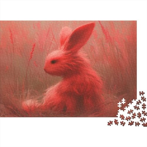 Kaninchen Puzzle 1000 Teile, Erwachsene, Klassische Puzzle, Impossible Puzzle,Geschicklichkeitsspiel Für Die Ganze Familie Erwachsenenpuzzle Ab 14 Jahren Puzzel 1000pcs (75x50cm) von EQKDBFVHS