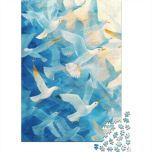 Möwe Puzzle 1000 Teile - Puzzle Für Erwachsene, Puzzle, Puzzlespiel Erwachsenen Puzzlespiel Puzzel 1000pcs (75x50cm) von EQKDBFVHS