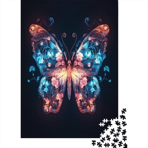 Schmetterling Puzzle 1000 Teile Puzzles Für Erwachsene Klassische Puzzles 1000 Teile Erwachsene Puzzlespiel Erwachsene 1000 Teile Erwachsenen Puzzlespiel Puzzel 1000pcs (75x50cm) von EQKDBFVHS