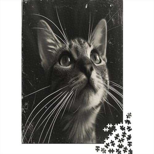 Tabby Puzzle 1000 Teile Puzzle Für Erwachsene Und Kinder Ab 14 Jahren Puzzel 1000pcs (75x50cm) von EQKDBFVHS