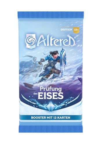 EQUINOX Altered Prüfung des Eises Booster-Pack mit 12 Karten, Umfangreiche Deck-Erweiterung für Altered, Strategisches Kartenspiel zum Sammeln, Alter 13+ für 2 Spieler, 20-30 Minuten, Deutsch von EQUINOX