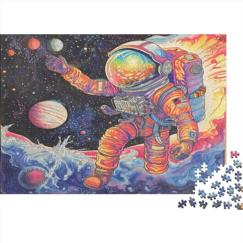 Astronaut Puzzle 1000 Teile,Puzzle Für Erwachsene, Impossible Puzzle,Puzzle 1000 Puzzle Home DekoRatteion Puzzle,Erwachsenenpuzzle Puzzel 1000pcs (75x50cm) von ERBFRIXDB