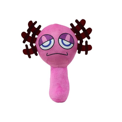 ERDBZCHU Neu (Variante) Sprunki Plüschtier, Sprunki Play Plüschtier, weiche und kuschelige Plüschtierpuppen, Jungen, Mädchen und Fan-Lieblingspuppen! (rosa Salamander) von ERDBZCHU