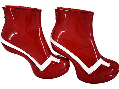 ERIMEI Manga World Cosplay Stiefel Schuhe for Darling In The Franxx Zero two Red von ERIMEI