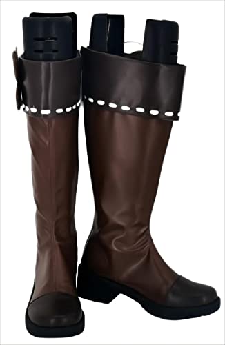 ERIMEI Manga World Cosplay Stiefel Schuhe for Genshin Impact Klee Dark Brown von ERIMEI