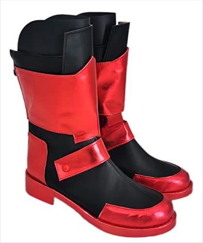 ERIMEI Manga World Cosplay Stiefel Schuhe for Magical Girl Lyrical Nanoha Miyuki Takamachi von ERIMEI