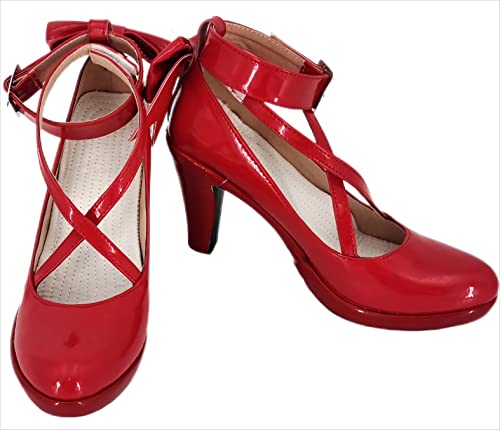 ERIMEI Manga World Cosplay Stiefel Schuhe for Puella Magi Madoka Magica Madoka Kaname ERIMEI Manga World Cosplay Stiefel Schuhe for Puella Magi Madoka Magica Madoka Kaname von ERIMEI