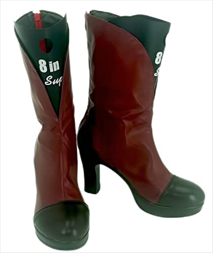 ERIMEI Manga World Cosplay Stiefel Schuhe for The Owl House Eda Clawthorne ERIMEI Manga World Cosplay Stiefel Schuhe for The Owl House Eda Clawthorne von ERIMEI