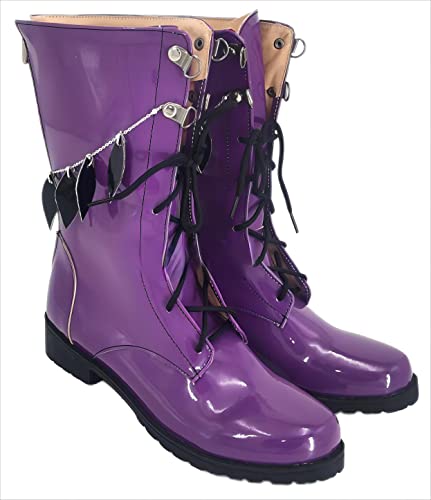 ERIMEI Manga World Cosplay Stiefel Schuhe for Twisted Wonderland The Cheshire Cat ERIMEI Manga World Cosplay Stiefel Schuhe for Twisted Wonderland The Cheshire Cat von ERIMEI