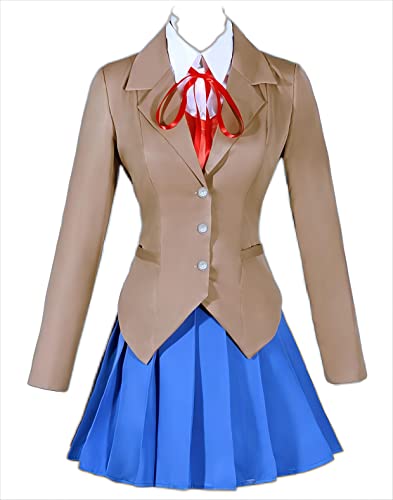 ERIMEI Mission Xiaoman Cosplay Kostüm for Doki Doki Literature Club Monika von ERIMEI