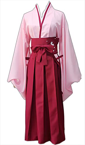 ERIMEI Mission Xiaoman Cosplay Kostüm for Fate Grand Order Okita Soji pink von ERIMEI