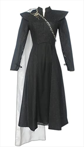 ERIMEI Mission Xiaoman Cosplay Kostüm for Game of Thrones Daenerys Targaryen black von ERIMEI