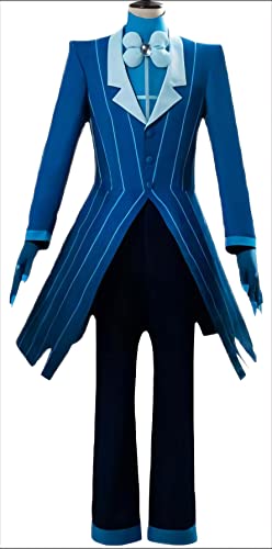 ERIMEI Mission Xiaoman Cosplay Kostüm for Hazbin Hotel Alastor blue von ERIMEI