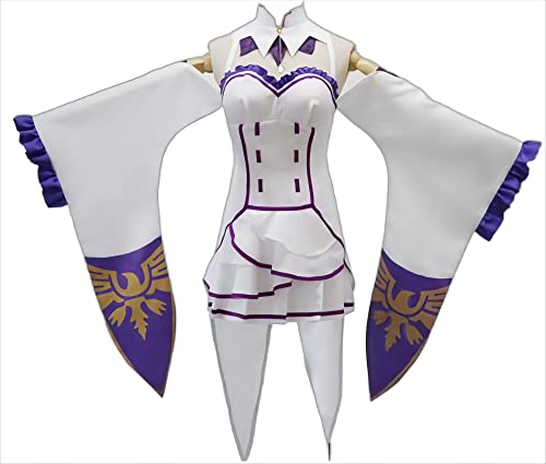 ERIMEI Mission Xiaoman Cosplay Kostüm for Re Zero Starting Life in Another World Rem white von ERIMEI