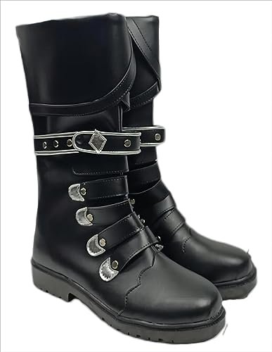 ERIMEI Sparkle Cosplay Stiefel Schuhe for Diluc Ragnvindr von ERIMEI