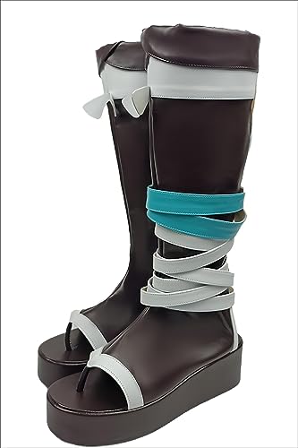 ERIMEI Sparkle Cosplay Stiefel Schuhe for Genshin Impact Gorou von ERIMEI