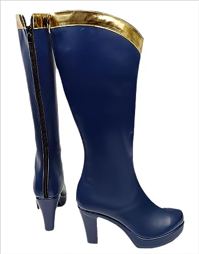 ERIMEI Sparkle Cosplay Stiefel Schuhe for KonoSuba Aqua von ERIMEI