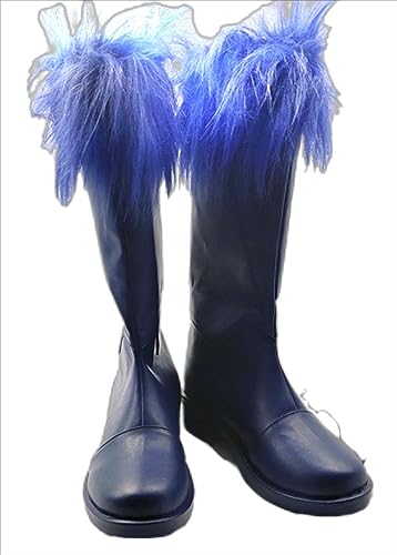 ERIMEI Sparkle Cosplay Stiefel Schuhe for Rimuru Tempest Blue von ERIMEI