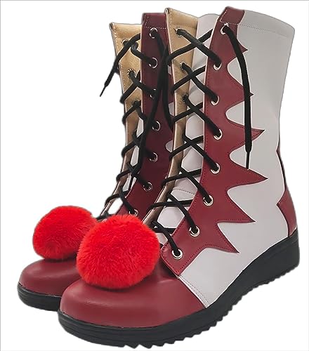 ERIMEI Sparkle Cosplay Stiefel Schuhe for Halloween It it Pennywise von ERIMEI